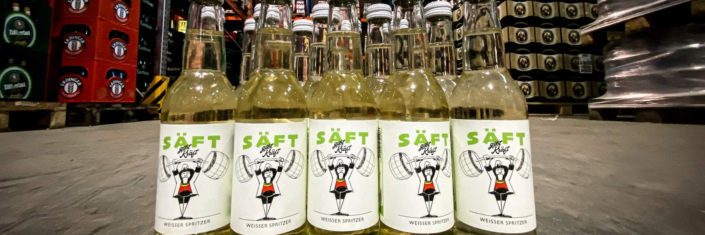 Weißer Spritzer